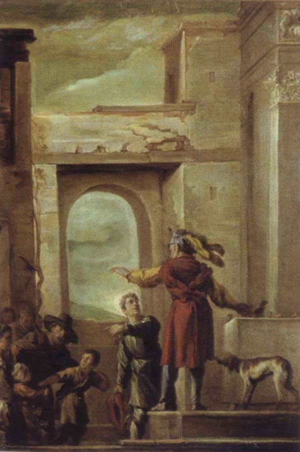 The allegory of the guest-mabl above guests